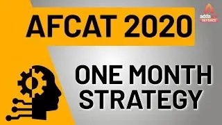 🔴AFCAT 2020: 30 Days Strategy | How to Crack AFCAT Exam in 1 Month!