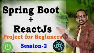 #2 SpringBoot with ReactJs beginners project step by step implementation | Frontend