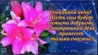 Спокойной ночи! Пусть сны будут самыми добрыми, а завтрашний день принесет- только счастье!🌙💌💎💎💎