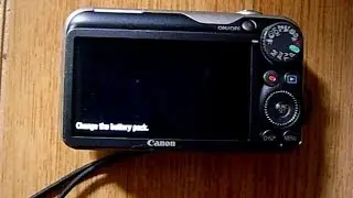 How to fix Canon Change the battery pack error