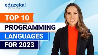 Top 10 Programming Languages For 2023 | Best Programming Languages to Learn in 2023 | Edureka