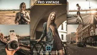 Pro Vintage Preset | Camera Raw presets xmp and dng free download | Photoshop Photo Tutorial