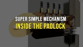 The Super Simple Mechanism Inside The Padlock