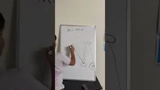 How to Draw Bike from letter M!!