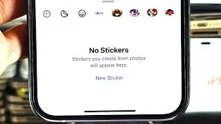 How To Create Stickers iOS 17!