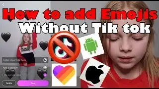 How to add emojis to you videos! No watermark!