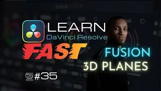 How to Use the 3D Plane for Stunning Visual Effects in DaVinci Resolve | Davinci Resolve Course