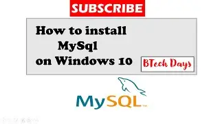 How To Install MySQL 8 on Windows 10