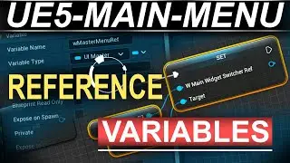 Unreal5 Blueprints: Main-Menu REFERENCES - (60 SECONDS!!)