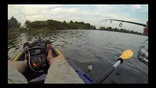 Ice Fishing Out Of A Kayak! (Vexilar)