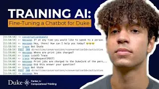 Training AI: Fine-Tuning a Chatbot for Duke