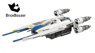 Lego Star Wars 75155 Rebel U-wing Fighter - Lego Speed Build