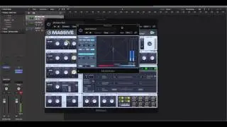 NI Massive - Doubling Effect ( How to widen any sound in MASSIVE )