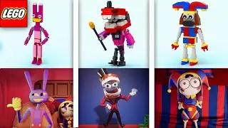 LEGO Characters of the Amazing Digital Circus | Comparison