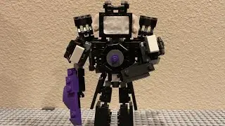 LEGO Skibidi Toilet Building Animation: UPGRADED Titan TV Man 3.0!!