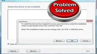 Fix: Select the Driver To Be Installed | A Required CD/DVD Drive Device Driver is Missing Error