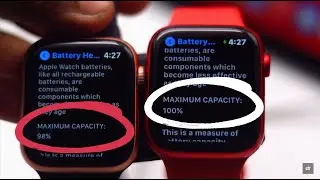 Check Battery Health of Apple Watch (How to)