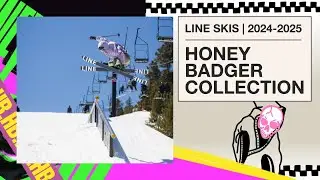 LINE Skis 2024/2024 Honey Badger Skis Collection - Up Your Freestyle Skiing Game