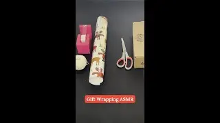 Gift wrapping ASMR 