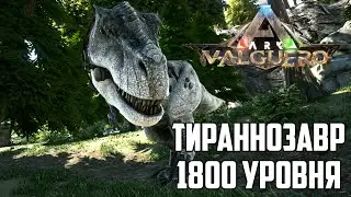 #7 Тираннозавр 1800 уровня, ark: survival evolved valguero с дино 1200 уровня