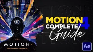 Motion 4 (plug-in) After Effects Tutorial - Complete Guide