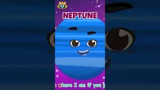 🔵 The Neptune Song | Space Shorts for Kids #shorts #nurseryrhymes #kidssongs | Miniyo Kids