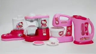 Satisfying with Unboxing Hello Kitty Pink Home Appliance Playset | ASMR No Talking #hellokitty