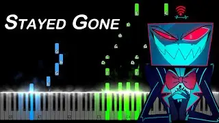 Hazbin Hotel: Stayed Gone (Alastor and Vox Battle Song) Piano Tutorial