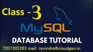 MySQL Class 3 | Table Creation | Int and Char   Varchar Data Types | Desc Command | Insert | Select