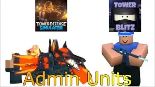 Tower Defense Simulator (TDS) Monster VS Tower Blitz (TBZ) Bobo Unit!  Nutshell (Roblox) 