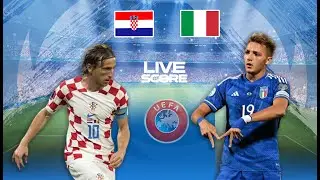 🔴 LIVE SCORE : KROASIA VS ITALIA | UEFA EURO 2024