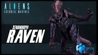 Hiya Toys Alien Colonial Marines Xenomorph Raven Exquisite Mini @TheReviewSpot