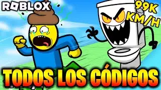 TODOS los CODIGOS de 💩 POO RACE 💩 activos Y actualizados / DODIGOS de Carrera Poo / ROBLOX /TilloASR