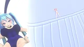 Miku Steps on you (giantess)