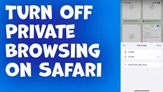 How To Turn Off Private Browsing On Safari