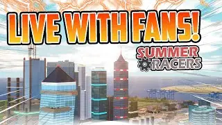 Playing Summer Racers LIVE WITH FANS! (Come Join!)