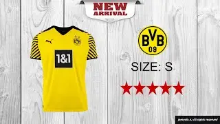 Borussia Dortmund Home Jersey 21/22 UNBOXING + REVIEW