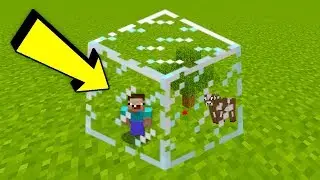 КАК ВЫЖИТЬ НУБУ В 1 БЛОКЕ В МАЙНКРАФТ? КАК ВЫЖИТЬ В MINECRAFT? ТРОЛЛИНГ ЗАЩИТА МУЛЬТИК