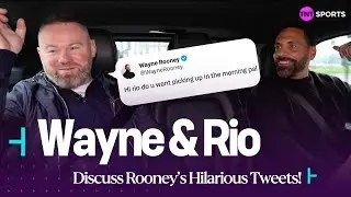 I TWEETED MR BEAN FUNNY” 🤣 Rooney & Rio on their experience with social media and football 📱😅