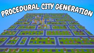 How I Added Procedural City Generation to my Game | Devlog 1