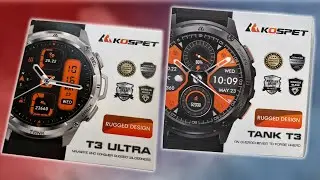 ШИКАРНЫЕ ЧАСЫ KOSPET TANK T3 ULTRA C GPS И KOSPET TANK T3