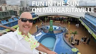 Margaritaville at Sea Islander: Walk Around the Pool Decks and Atrium