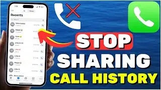 How To Stop Sharing Call History Between iPhones | Turn Off Call Sync on iPhone