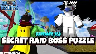 How to do Secret Raid Boss Puzzle [lvl 5000 Rip Indra Raid Boss] - Blox Fruits Update 15 [Roblox]