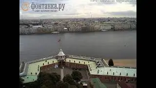 LIVE St. Petersburg Peter and Paul Fortress Петропавловская крепость, Нарышкин бастион онлайн