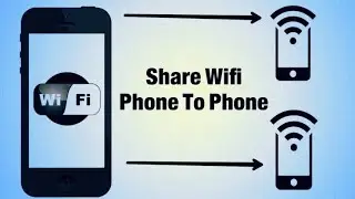 how to share wifi from phone to phone | how to share internet Wifi from iphone to iphone 2024