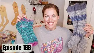 Episode 188 / Sock knitting and antiques! 😍 🧦 🧶