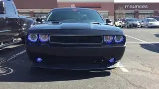 Dodge Challenger head lights