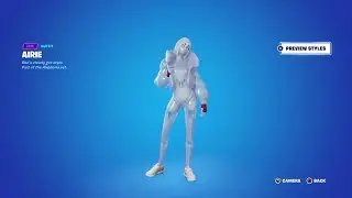 Fortnite AIRIE Skin Preview !!! 😱