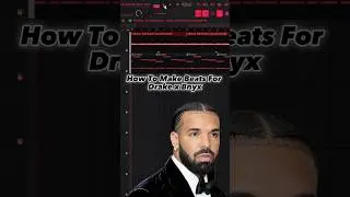 How To Make Beats For Drake x Bnyx #flstudio #shorts